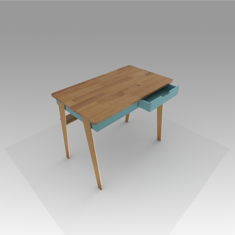 Table elegance - Little Helio hand crafted kids furniture and wardrobe